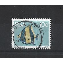 SouthAfrica.SG356 10c Moorish Idol.Fine Used.Sep25s