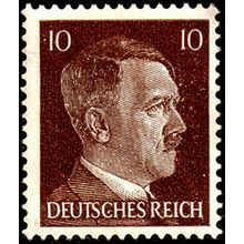 Germany 1941 Reich Hitler 10Pf Used Stamp