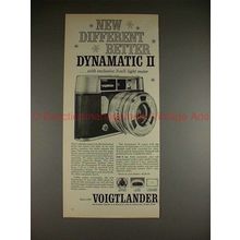 1960 Voigtlander Dynamatic II Camera Ad - Better!!