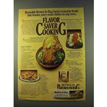 1979 Reynolds Brown-in-Bag Ad - Tender, Juicy Dishes