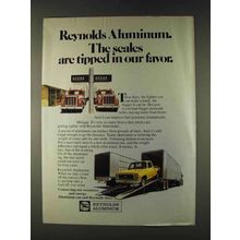 1979 Reynolds Aluminum Ad - Scales Tipped in Our Favor