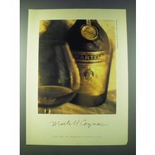 1989 Martell Cognac Ad - Martell Cognac The art of Martell since 1715