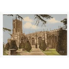 St Peter's Church Tiverton Devon Postcard TVN14