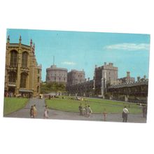Castle & Grounds, WINDSOR, BERKSHIRE used postcard 1974 postmark =