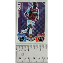 2010/11 Topps Match Attax Trading Card 324 Carlton Cole, West Ham United