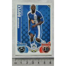 2010/11 Topps Match Attax Trading Card 326 Emmerson Boyce, Wigan Athletic