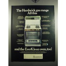 1971 Hardwick Gas Range Ad - The Hardwick gas range all this and the EverKleen