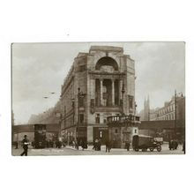 Mercat Cross, Glasgow, RP Postcard.