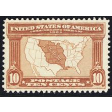 327, Mint VF NH 10¢ With Clean PFC Certificate - Stuart Katz