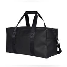 Rains Trail Gym Black Duffel Bag NWT MSRP 125.00