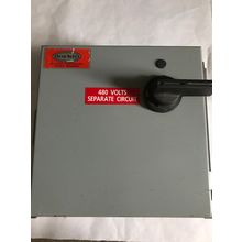 DAYKIN DKN 180,TL103,GPFS-05A545 DISCONNECT 480VOLTS SEPARATE CIRCUIT DKN180,AD