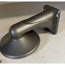 Wall Mount bracket For 120mm Diameter Circular Dome CCTV cameras Grey metal