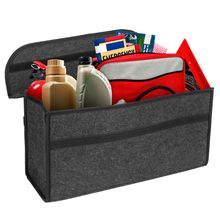 Pack of 2] 3.85Gal Car Boot Organizer Box Collapsible Trunk Bag Storage Cont...
