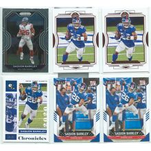 Saquon Barkley 6x card lot