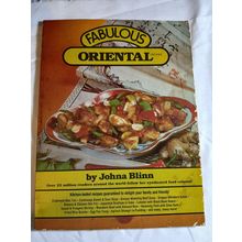 Fabulous Oriental Recipes by Johna Blinn VTG 70s Cookbook Baronet Books Kitchen