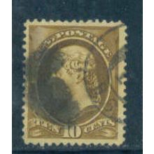 Used 209 10c Thomas Jefferson Very Fine Q3440