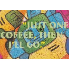 Perudo Andes Dice Toy Board Game For Liars Just One Coffee Advertising Postcard