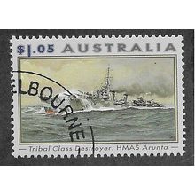 AUS 1993 $1.05 'NAVAL VESSELS' (C.T.O) FINE USED (EBID76-458)