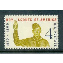1145 4c Boy Scouts Fine MNH MA0233