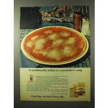 1964 Chef Boy-Ar-Dee Pizza Mix Ad - Gondolier's Song