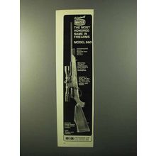 1971 Mauser Model 660 Rifle Ad - Most Honored Name