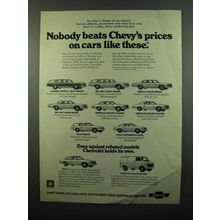 1975 Chevy Ad - Caprice Estate, Bel Air Wagon, Impala