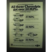 1975 Chevy Ad - Vega Panel Express, Monza 2+2