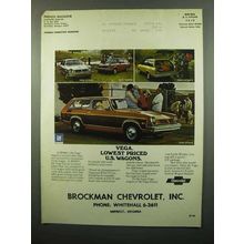 1975 Chevrolet Wagon Ad - Vega Estate, Liftgate