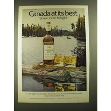1977 Canadian Mist Whisky Ad - Share Some Tonight