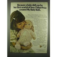 1978 Fisher-Price My Baby Beth Ad - Armful of Love