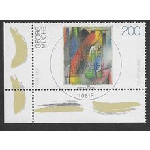 GER 1996 200pf 'ART GEORGE MUCHE' (CORNER MARGIN) FINE USED (EBID54-623)