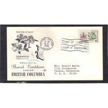 FDC Rose Craft 5c Dogwood (Cachet-Typed/A) CV39251