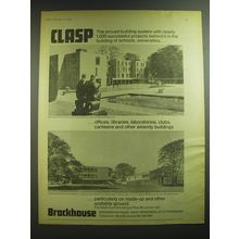 1969 Brockhouse Clasp Building system Ad - University of York, Tupton Hall