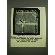 1968 Villari Handkerchief Co. Advertisement - Ladies gift handkerchief