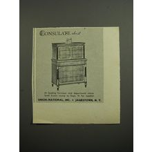 1952 Union-National Consulate Chest Advertisement