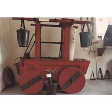 Antique Shaftesbury Dorset Fire Engine 1744 Water Bucket Postcard