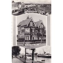 Oaklands Private Hotel Weymouth Dorset Real Photo Postcard