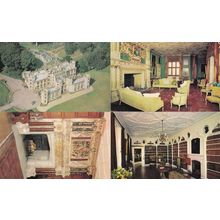 Sherbourne Castle Dorset Drawing Room Fire 4x 1970s Postcard s