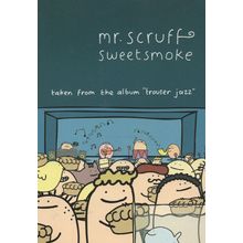 Mr Scruff Sweetsmoke Trouser Jazz Vinyl Record Postcard