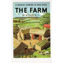 The Farm Farming Ladybird Childrens First Edition Book Postcard