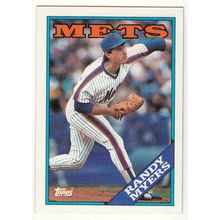 1988 Topps baseball card 412 Randy Myers