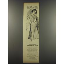 1956 Best & Co. Dress Ad - Season Standby our American Golfer
