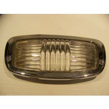 1946 1947 1948 PLYMOUTH STANDARD DOME LIGHT GLASS LENS & BEZEL OEM