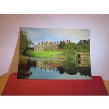 HOUSE AND LAKE, SANDRINGHAM, NORFOLK unused postcard by Jarrold =