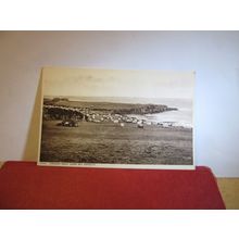 STRAIGHT POINT, SANDY BAY, EXMOUTH, DEVON unused postcard by Harvey Barton =