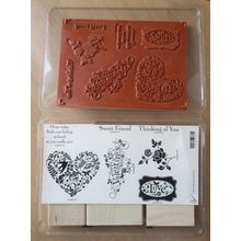 YOU ARE LOVED 7 Stamp Set 2011 VALENTINES DAY 123777 Stampin' Up!