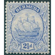 Bermuda 1932 2½d ultramarine Type II SG82b unused