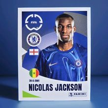 Panini 2025 FIFA Club World Cup Sticker No. 239 Nicolas Jackson CHELSEA WINNER