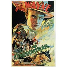 The Oregon Trail-1936 Poster Canvas Movie Film Print A0 A1 A2 A3 A4 A5 A6 Art Wa
