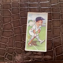 John Player Cigarette Card-Cricketers Caricatures RIP-No29:F T Mann-Middlesex